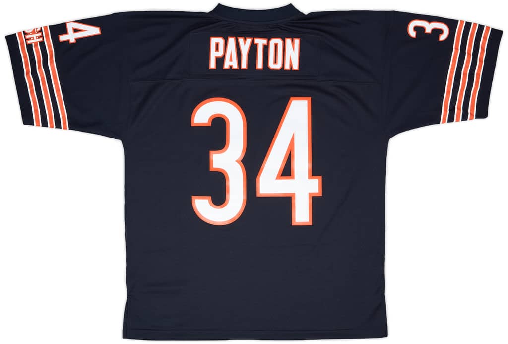 1985 Chicago Bears Payton #34 Mitchell & Ness Home Jersey - 9/10 - (XL)