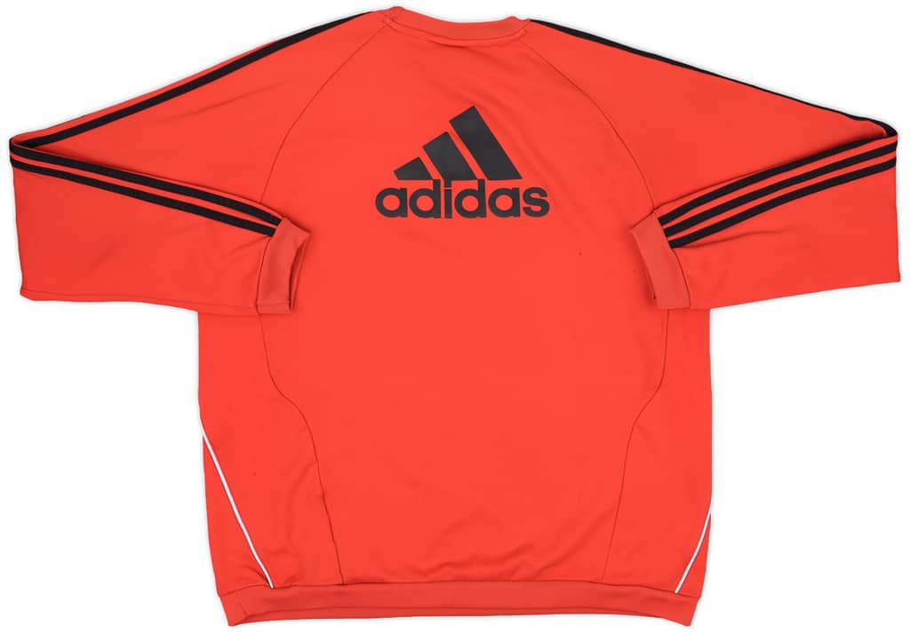 2010-11 Liverpool Player Issue adidas Sweat Top #61 - 7/10 - (L/XL)