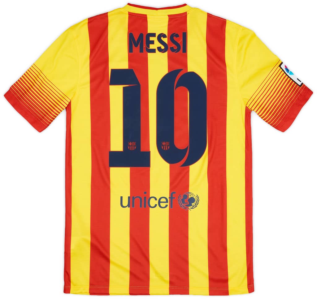 2013-15 Barcelona Away Shirt Messi #10 - 8/10 - (S)