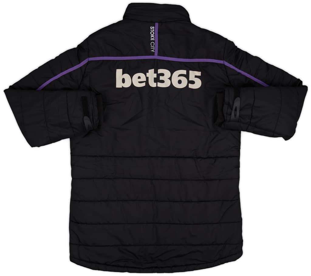 2019-20 Stoke Macron Padded Bench Coat - 6/10 - (S)