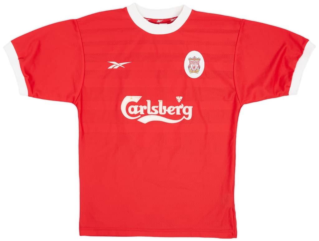 1998-00 Liverpool Home Shirt Owen #10 - 7/10 - (S)