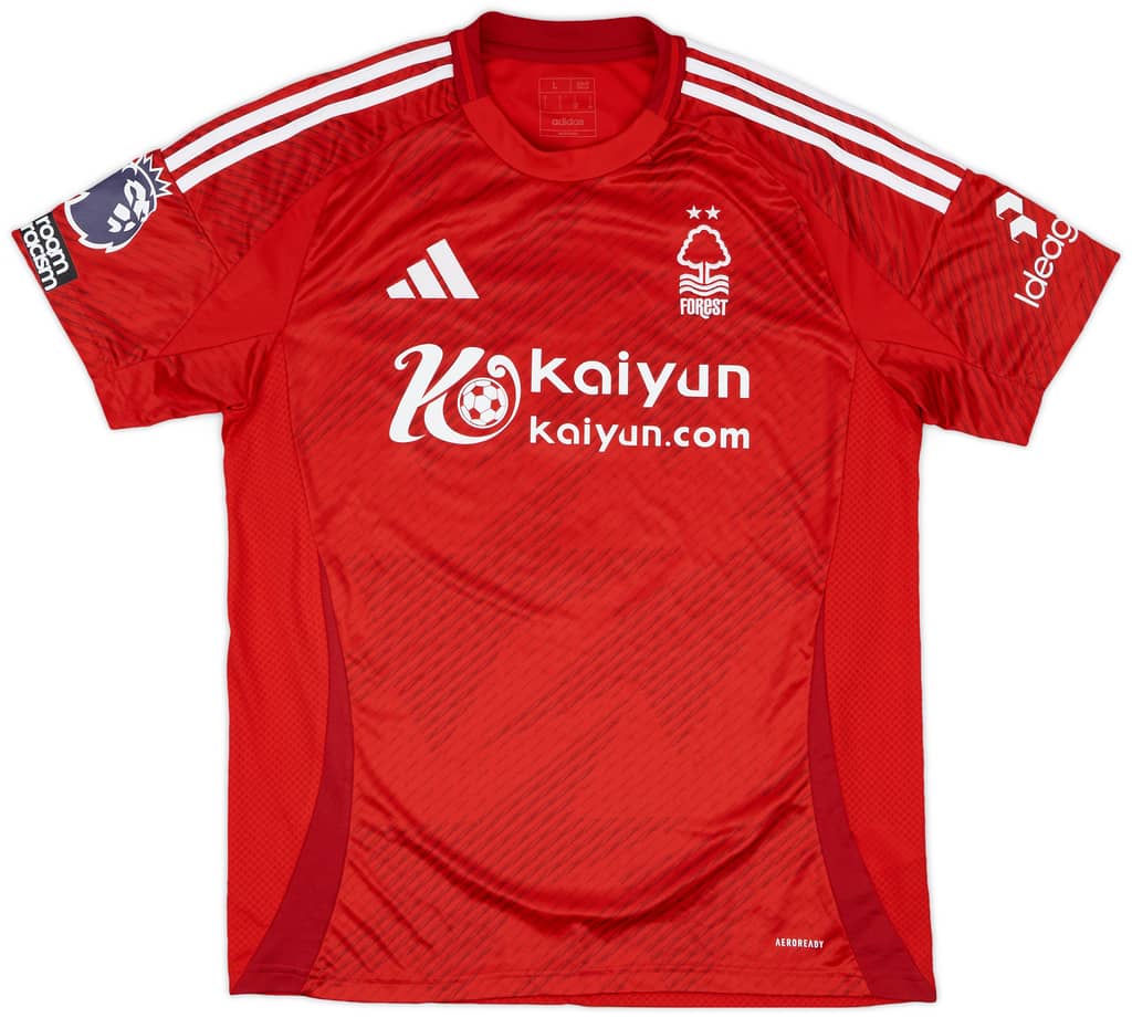 2024-25 Nottingham Forest Match Issue Home Shirt Murillo #5