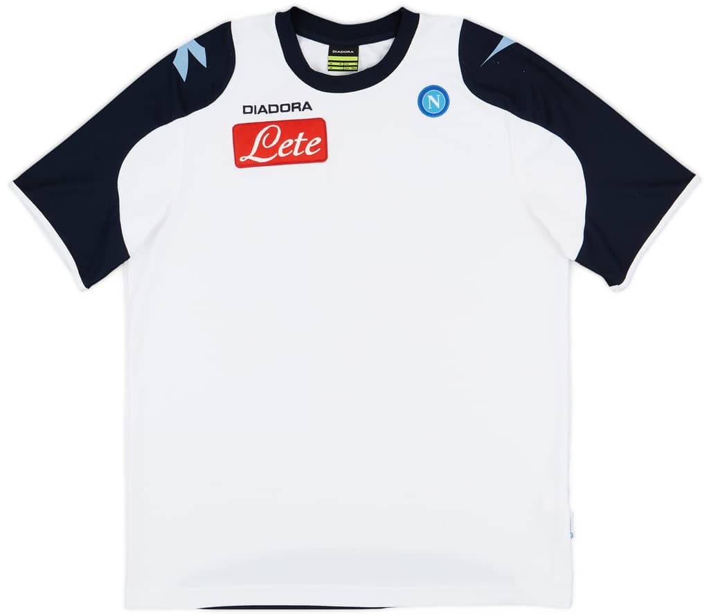 2008-09 Napoli Diadora Training Shirt - 9/10 - (L)