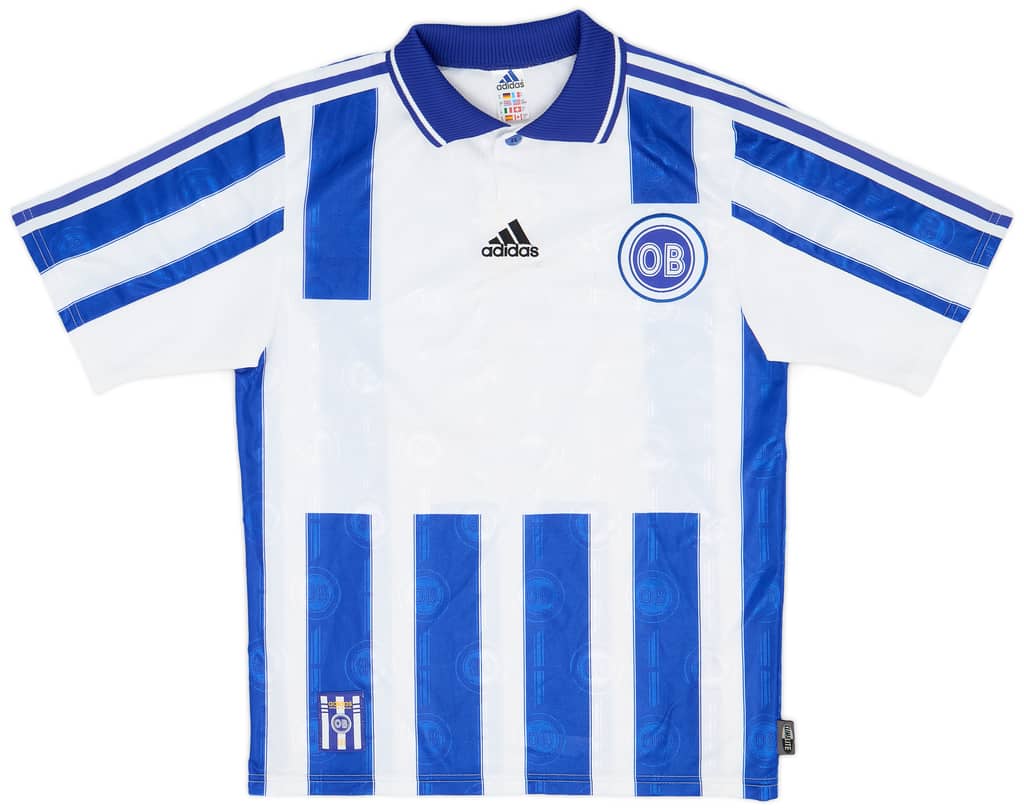 1998-00 OB Odense Home Shirt - 9/10 - (S)