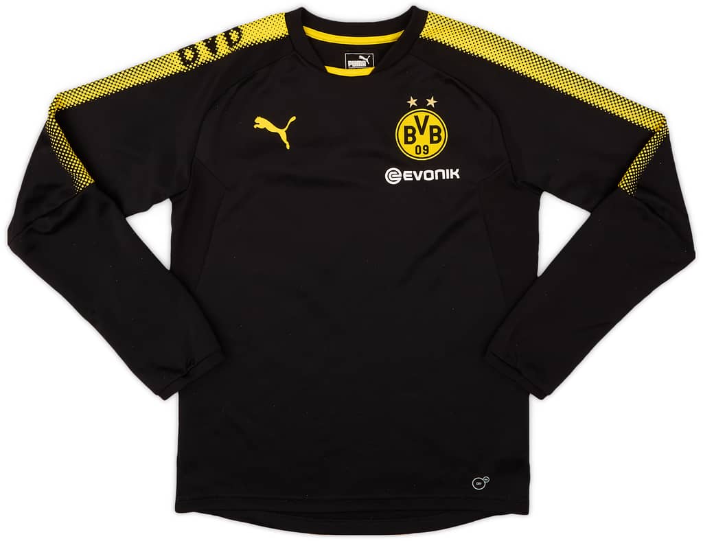 2017-18 Borussia Dortmund Puma Sweat Top - 6/10 - (S)