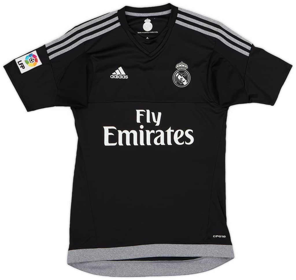 2015-16 Real Madrid GK Shirt - 7/10 - (S)