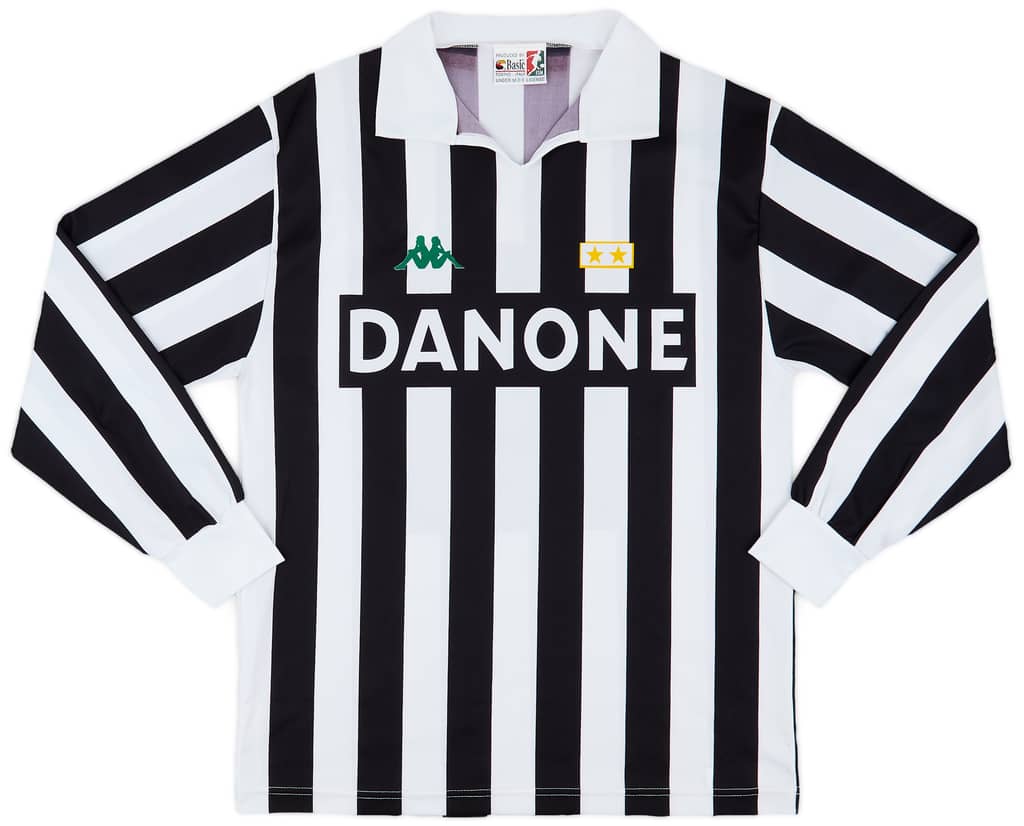 1992-94 Juventus Basic Home L/S Shirt #10 - 6/10 - (L)