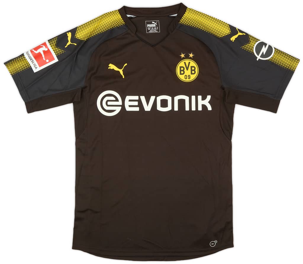 2017-18 Borussia Dortmund Away Authentic Shirt Toljan #15 - 9/10 - (M)