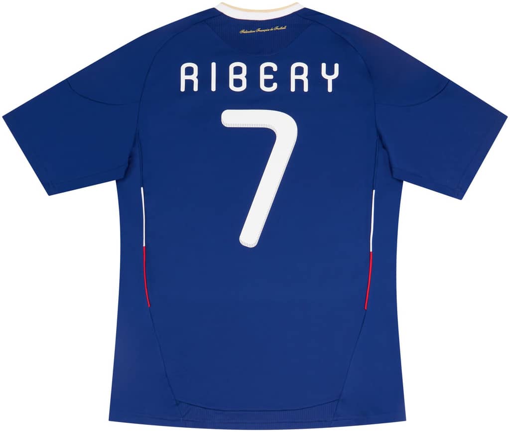 2009-10 France Home Shirt Ribery #7 - 8/10 - (S)