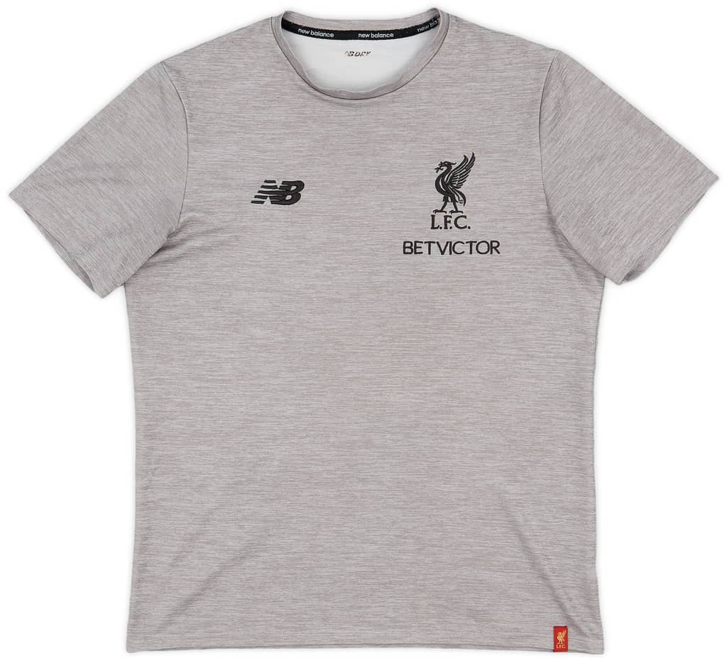 2018-19 Liverpool New Balance Training Shirt - 8/10 - (M)