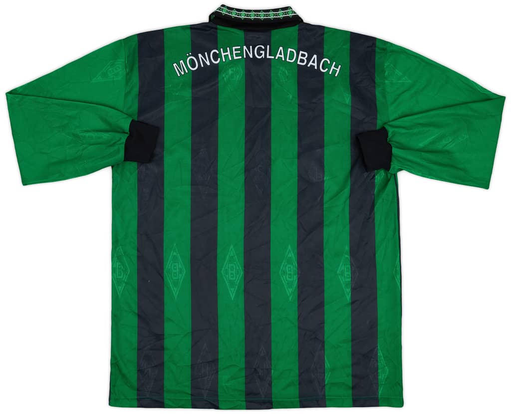 1995-96 Borussia Monchengladbach Away L/S Shirt - 6/10 - (XXL)