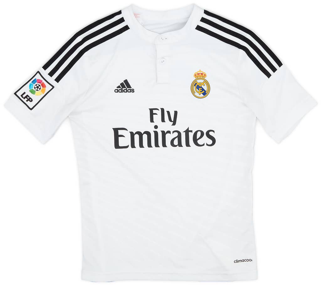2014-15 Real Madrid Home Shirt - 6/10 - (7-8 Years)