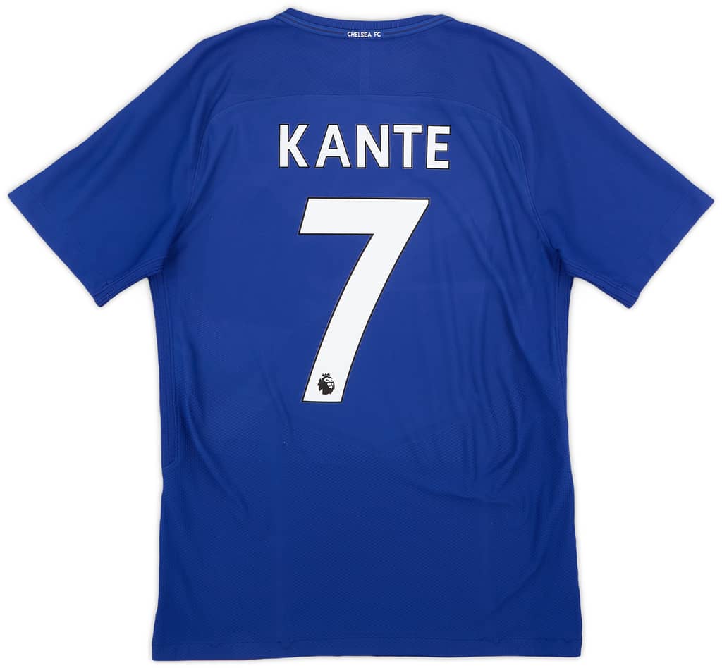 2017-18 Chelsea Authentic Home Shirt Kante #7 - 8/10 - (S)