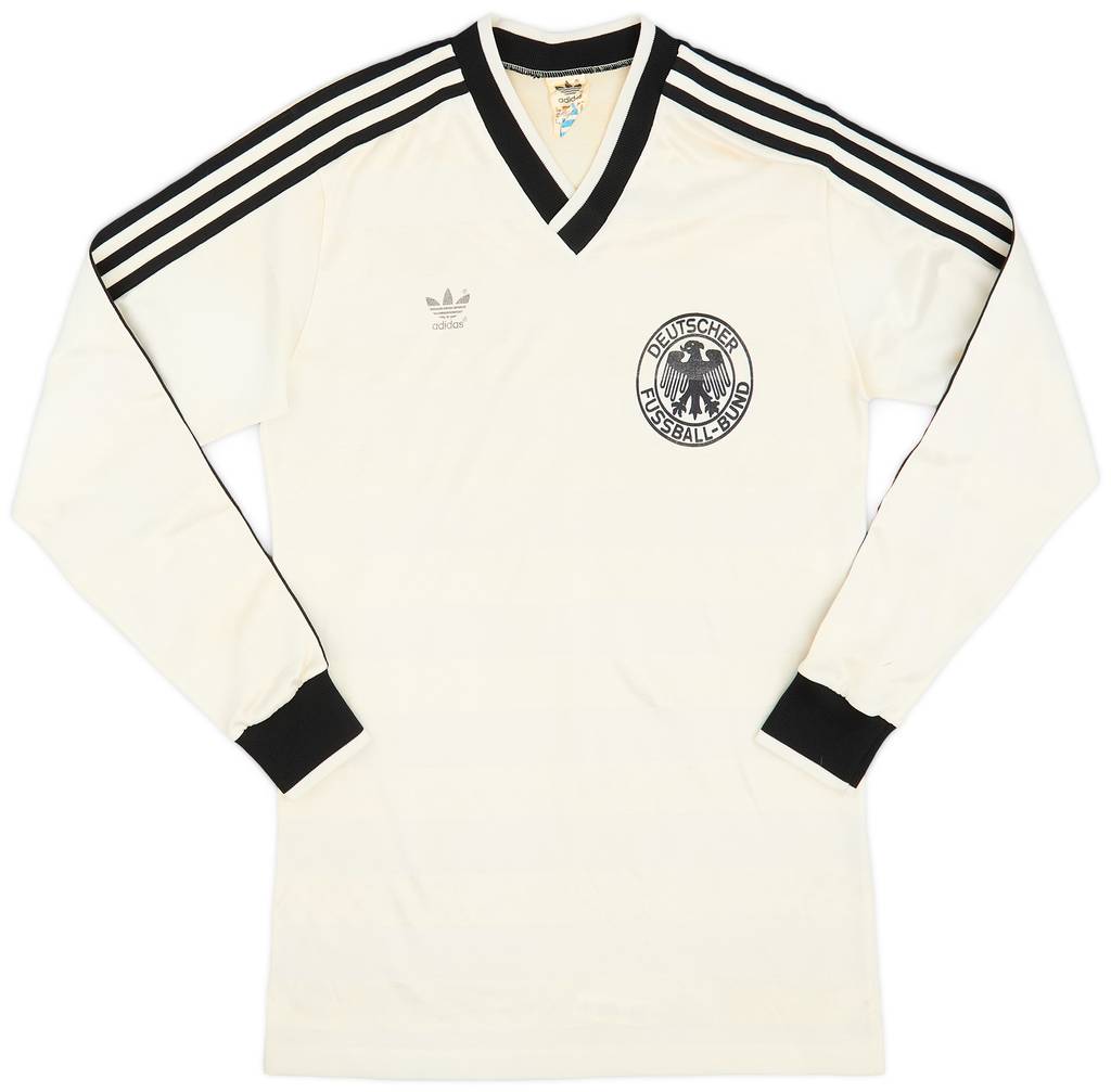 1984-86 West Germany Home L/S Shirt - 6/10 - (M)