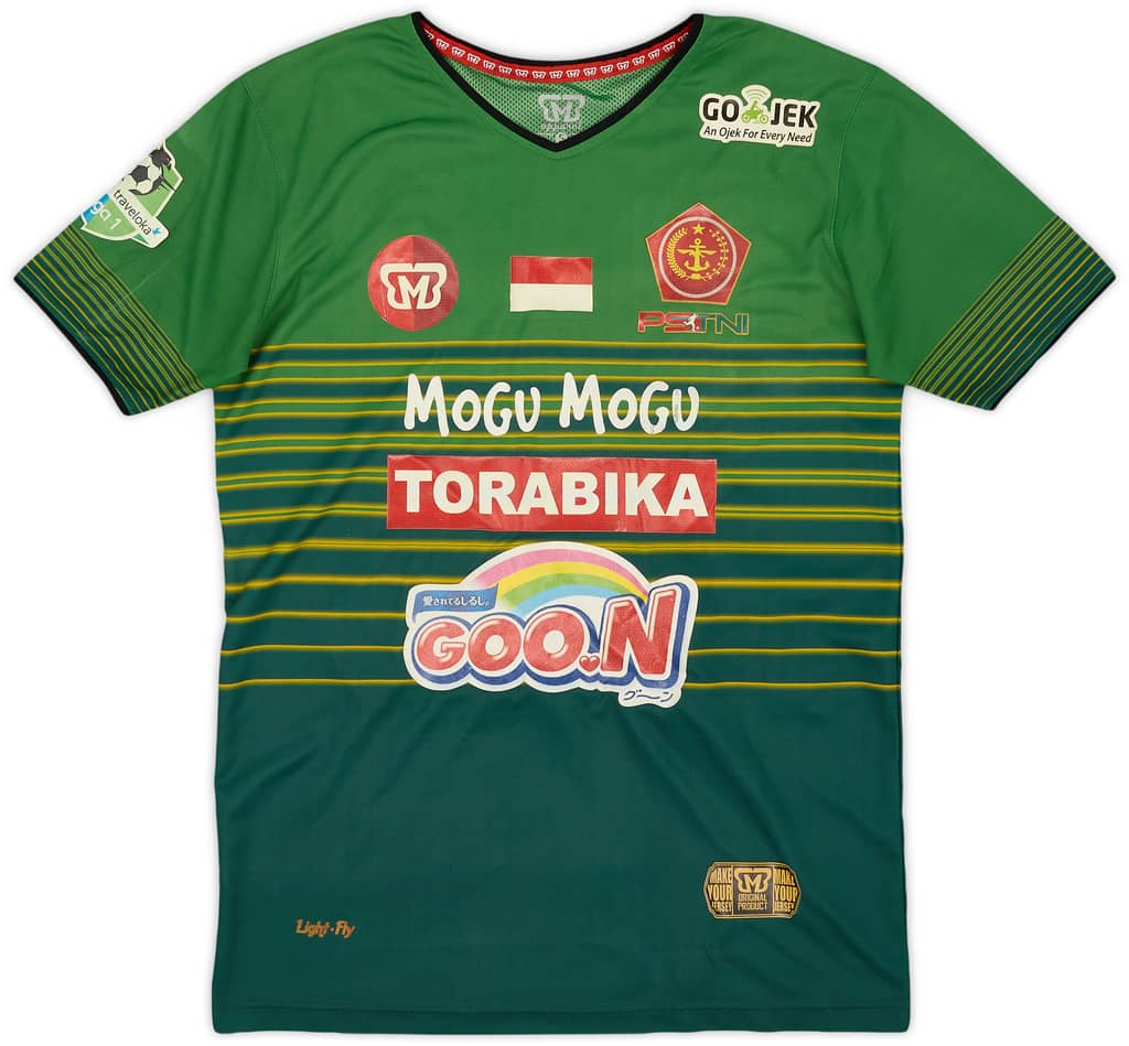 2017 PS TNI Home Shirt Ganjar Mukti #22 - 8/10 - (S)