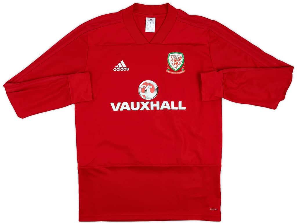 2017-18 Wales adidas Drilll Top - 8/10 - (M)