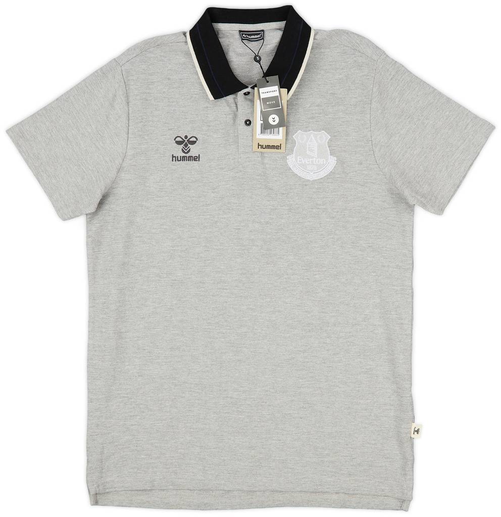 2021-22 Everton Hummel Polo Shirt (L)