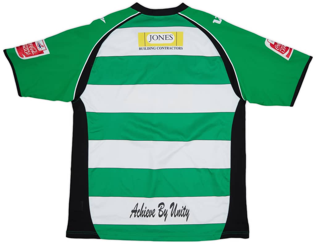 2009-10 Yeovil Town Home Shirt - 7/10 - (XL)