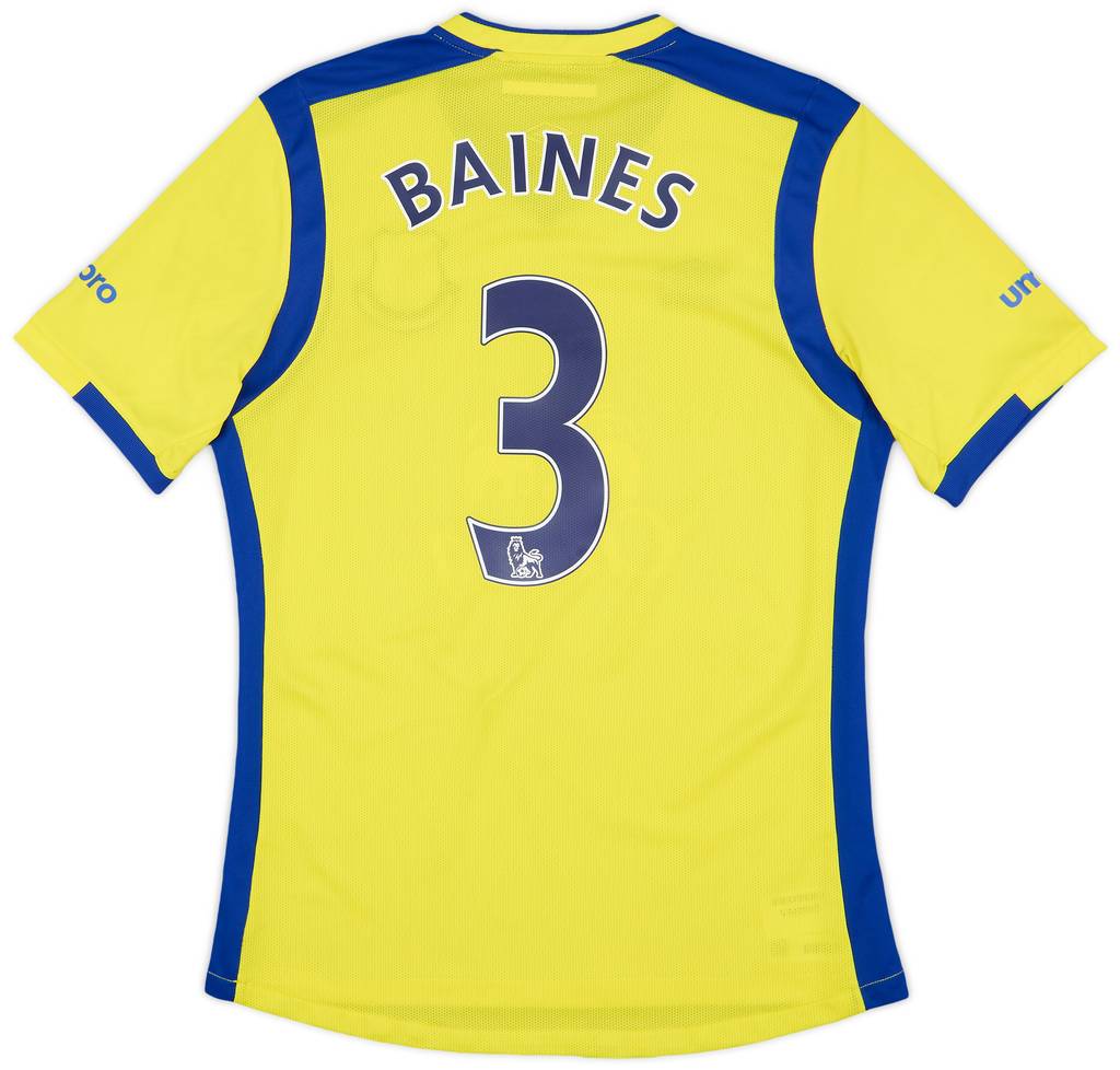 2016-17 Everton Third Shirt Baines #3 - 9/10 - (M)