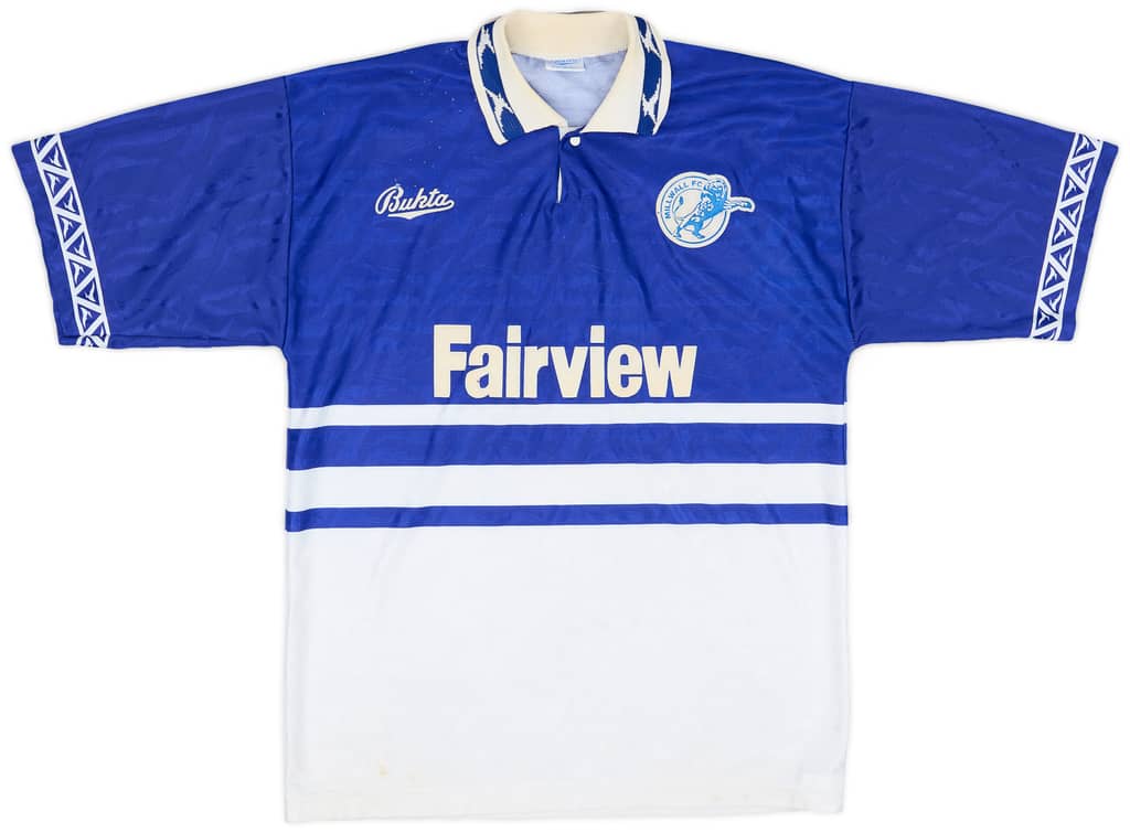 1992-93 Millwall Home Shirt - 7/10 - (M)