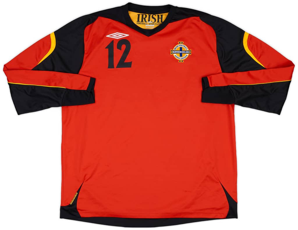 2006-08 Northern Ireland GK Shirt #12 - 5/10 - (XXL)