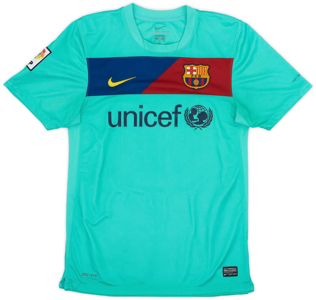 2010-11 Barcelona Away Shirt Messi #10 - 7/10 - (S)