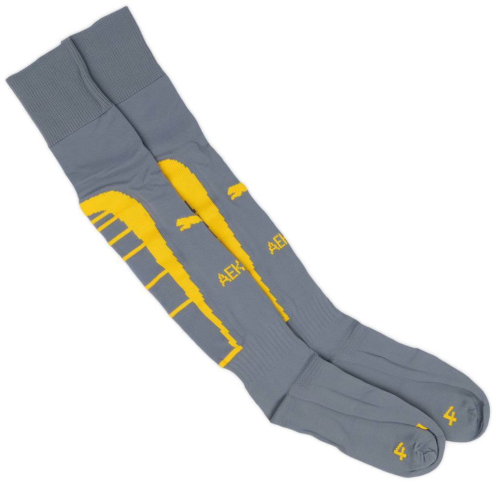 2011-12 AEK Athens GK Socks (UK 9-11)