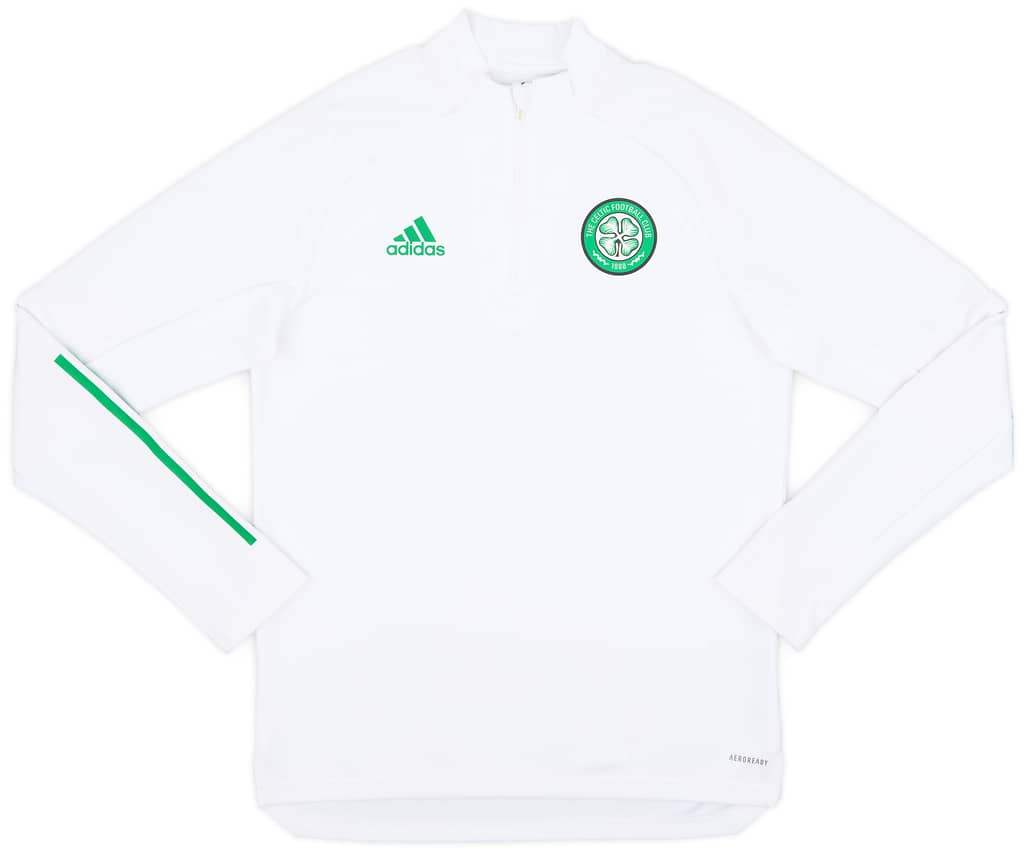 2020-21 Celtic adidas 1/4 Zip Drill Top - 9/10 - (M)