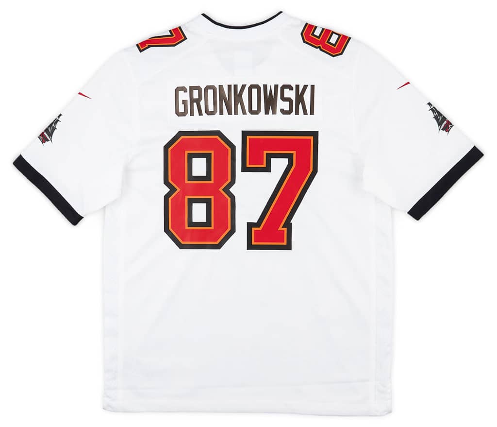 2020-21 Tampa Bay Buccaneers Gronkowski #87 Nike Game Jersey (Away) S - W/Tags