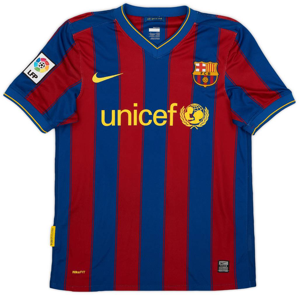 2009-10 Barcelona Home Shirt Messi #10 - 8/10 - (S)