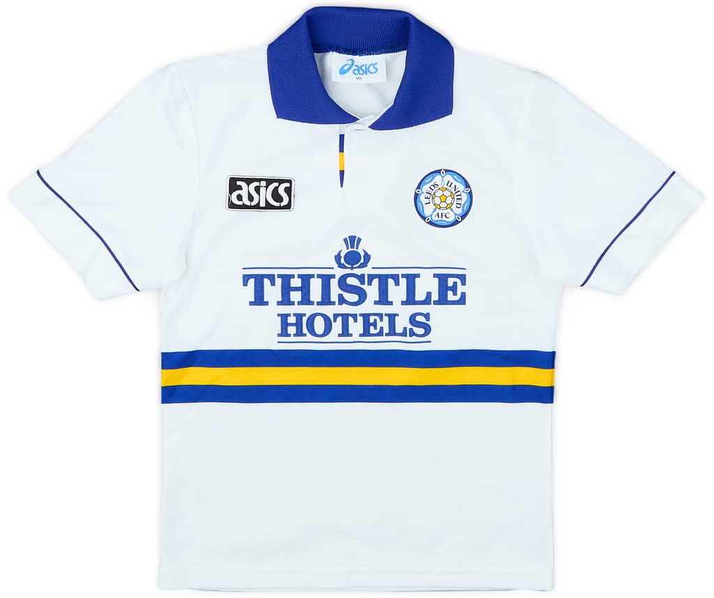 1993-95 Leeds United Home Shirt - 8/10 - (M.Boys)