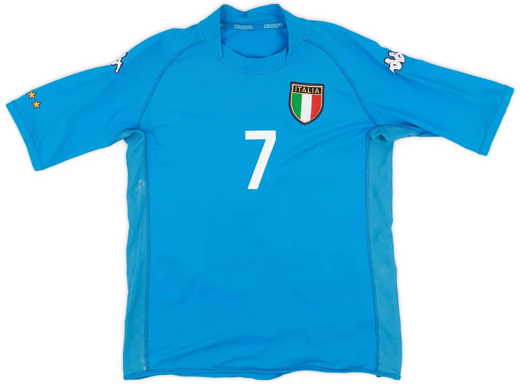 2002 Italy Home Shirt Del Piero #7 - 6/10 - (M)