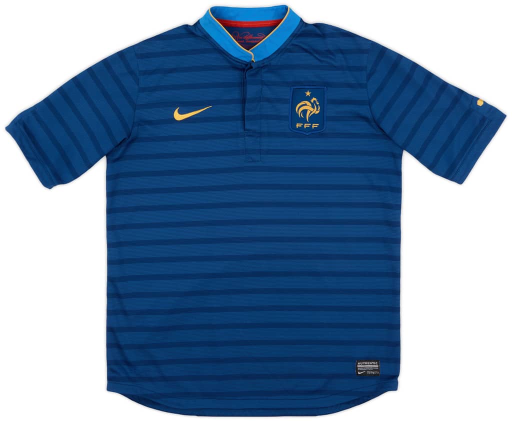 2012-13 France Home Shirt - 9/10 - (XL.Boys)