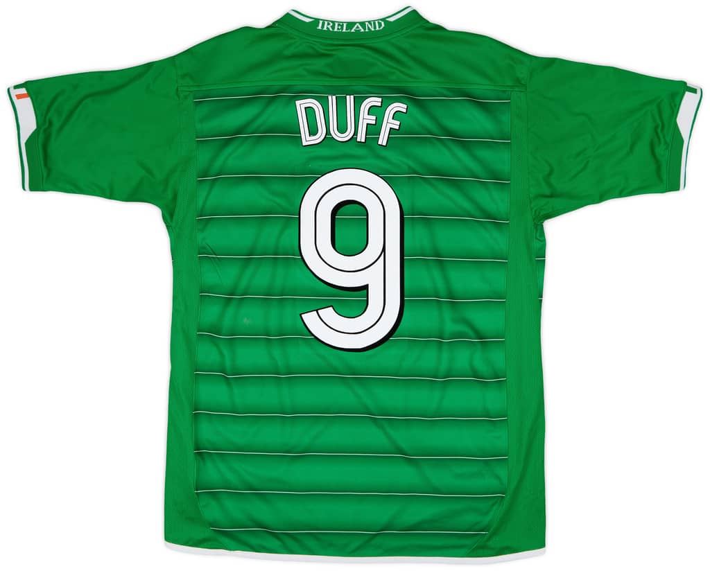 2003-04 Ireland Home Shirt Duff #9 - 5/10 - (M)