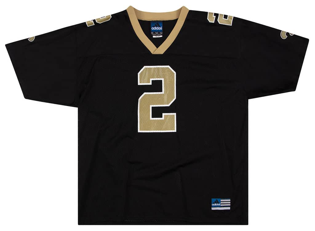2000 New Orleans Saints Brooks #2 adidas Jersey (Home) XXL