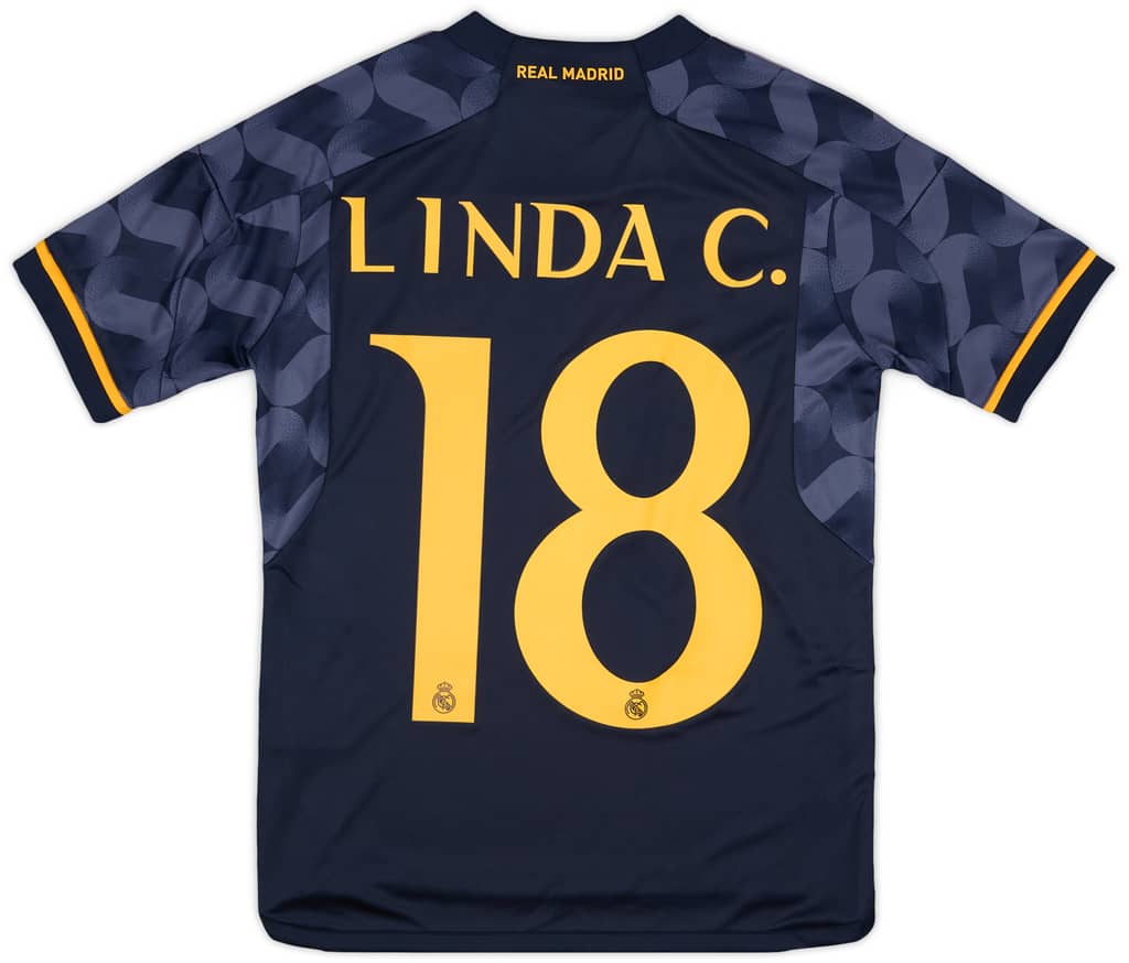 2023-24 Real Madrid Away Shirt Linda C. #18 (M.Kids)