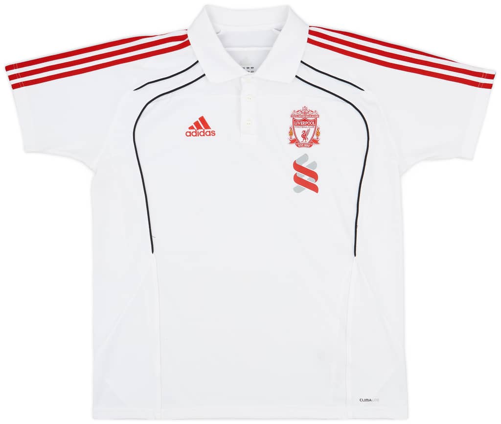 2010-11 Liverpool adidas Polo Shirt - 7/10 - (XL)