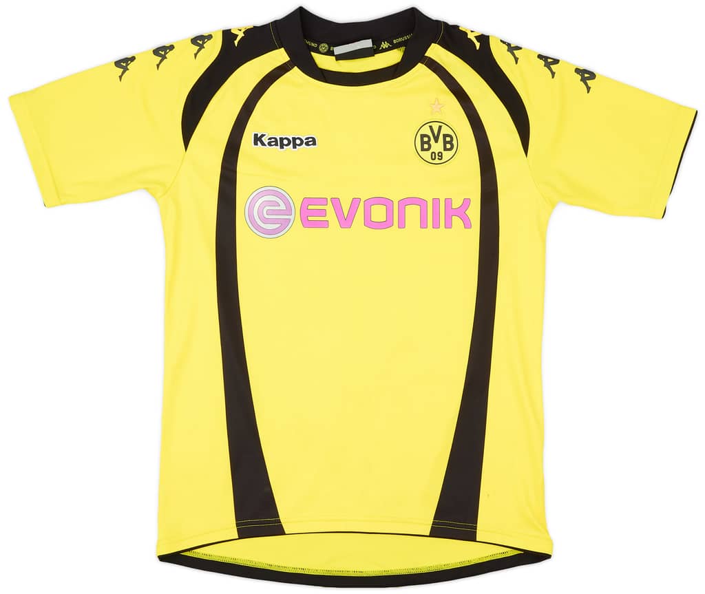 2009-10 Borussia Dortmund Home Shirt Lucas #18 - 6/10 - (XL.Boys)
