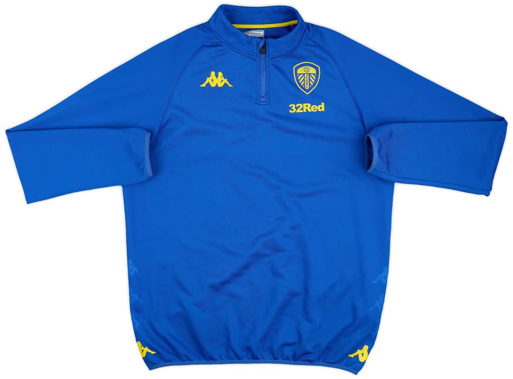 2019-20 Leeds United Kappa 1/4 Training Top - 7/10 - (XL)