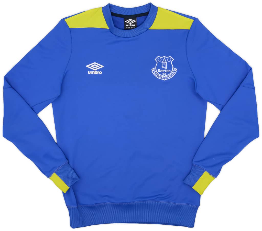 2015-16 Everton Umbro Sweat Top - 9/10 - (S)