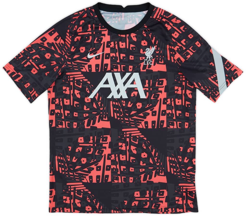 2020-21 Liverpool Nike Pre-Match Training Shirt - 8/10 - (L)
