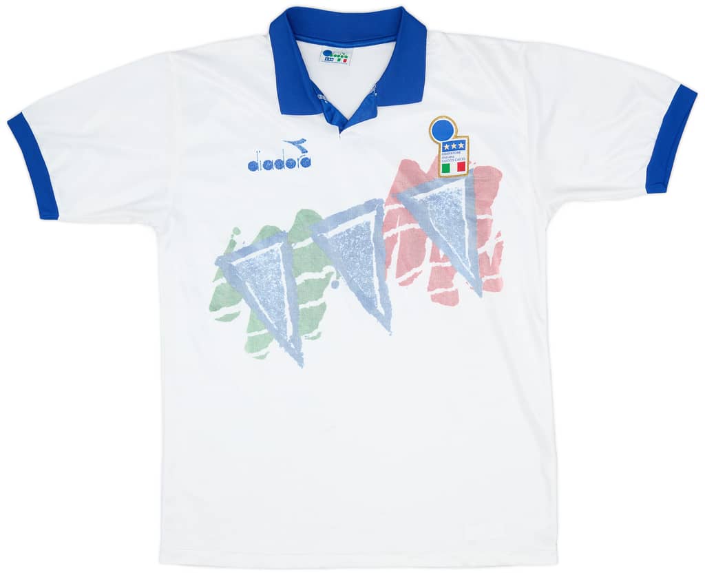 1992-94 Italy Diadora Training Shirt - 7/10 - (L)