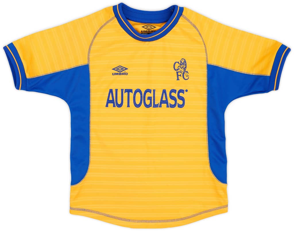 2000-01 Chelsea Away Shirt - 8/10 - (S.Boys)