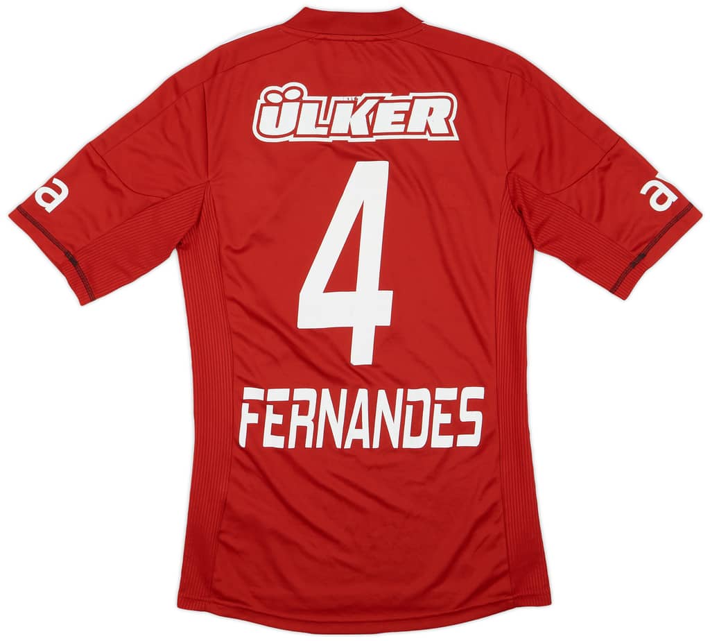 2012-13 Besiktas Third Shirt Fernandes #4 - 6/10 - (S)
