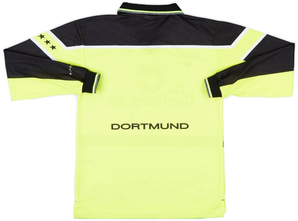 1997-98 Borussia Dortmund Home L/S Shirt - 9/10 - (XL.Boys)