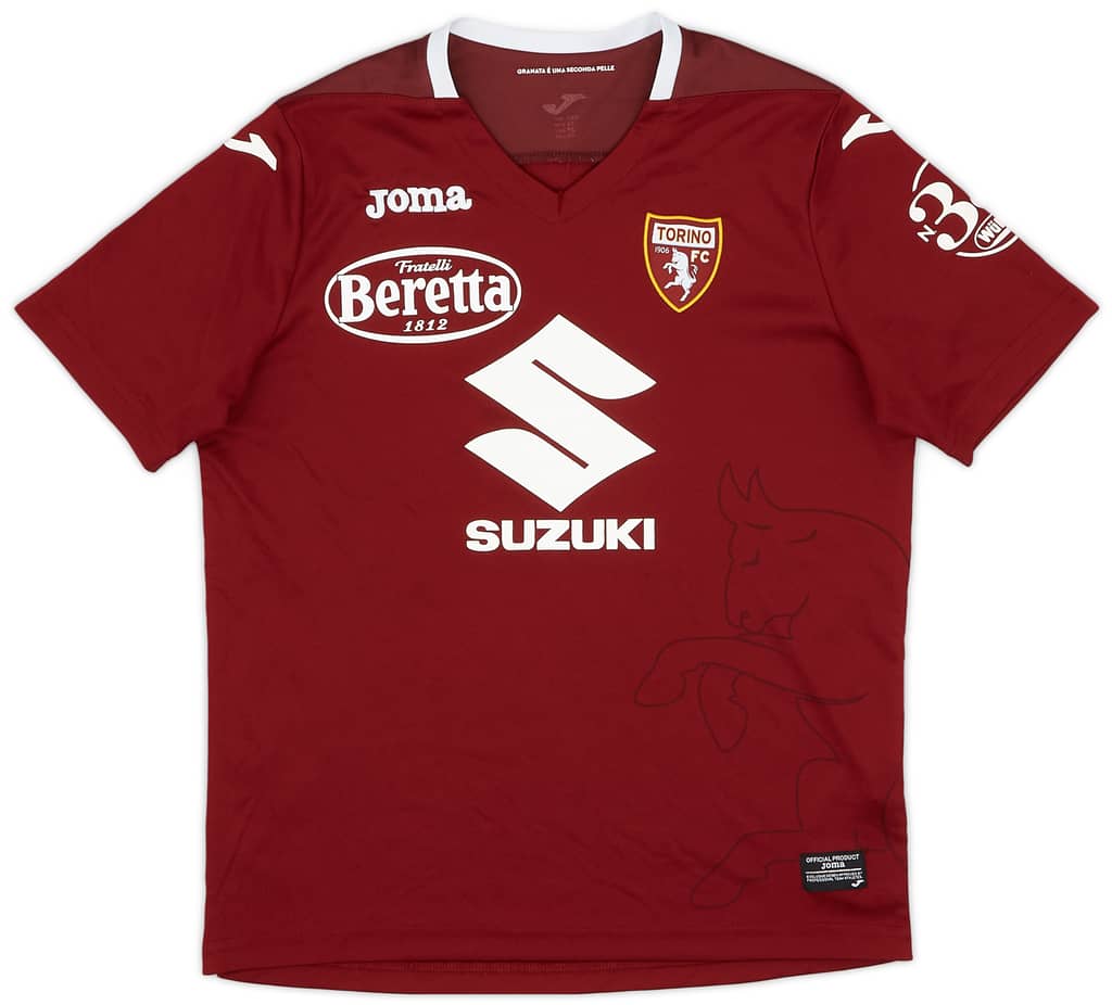 2020-21 Torino Home Shirt - 8/10 - (XL.Boys)