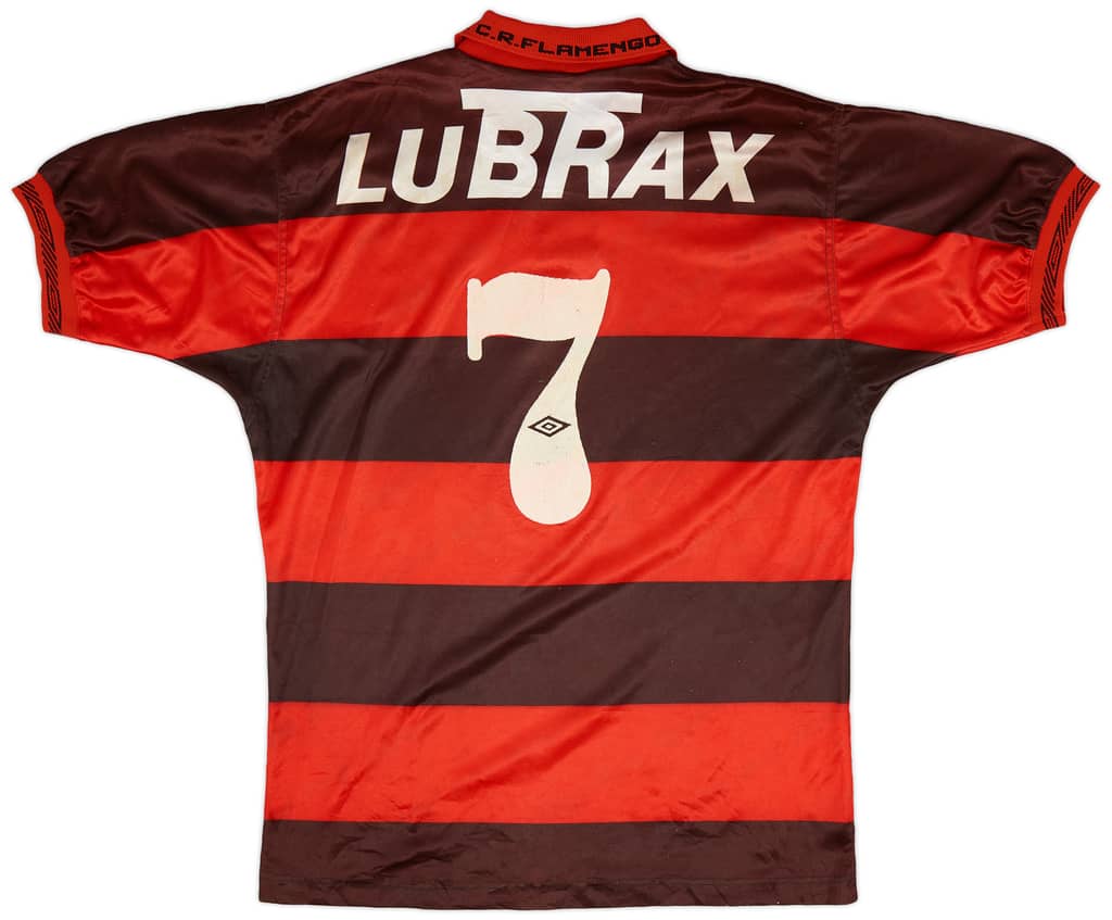 1992-93 Flamengo Home Shirt #7 - 7/10 - (L)