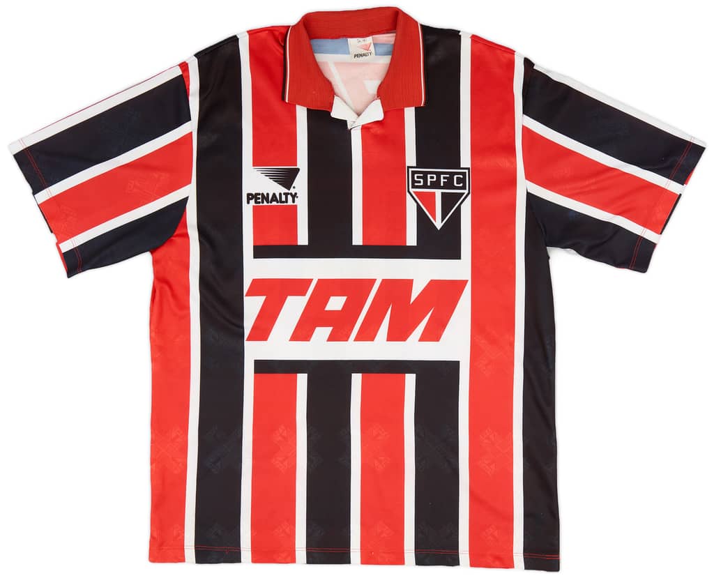 1993-94 Sao Paulo Away Shirt #10 (Leonardo) - 9/10 - (XL)