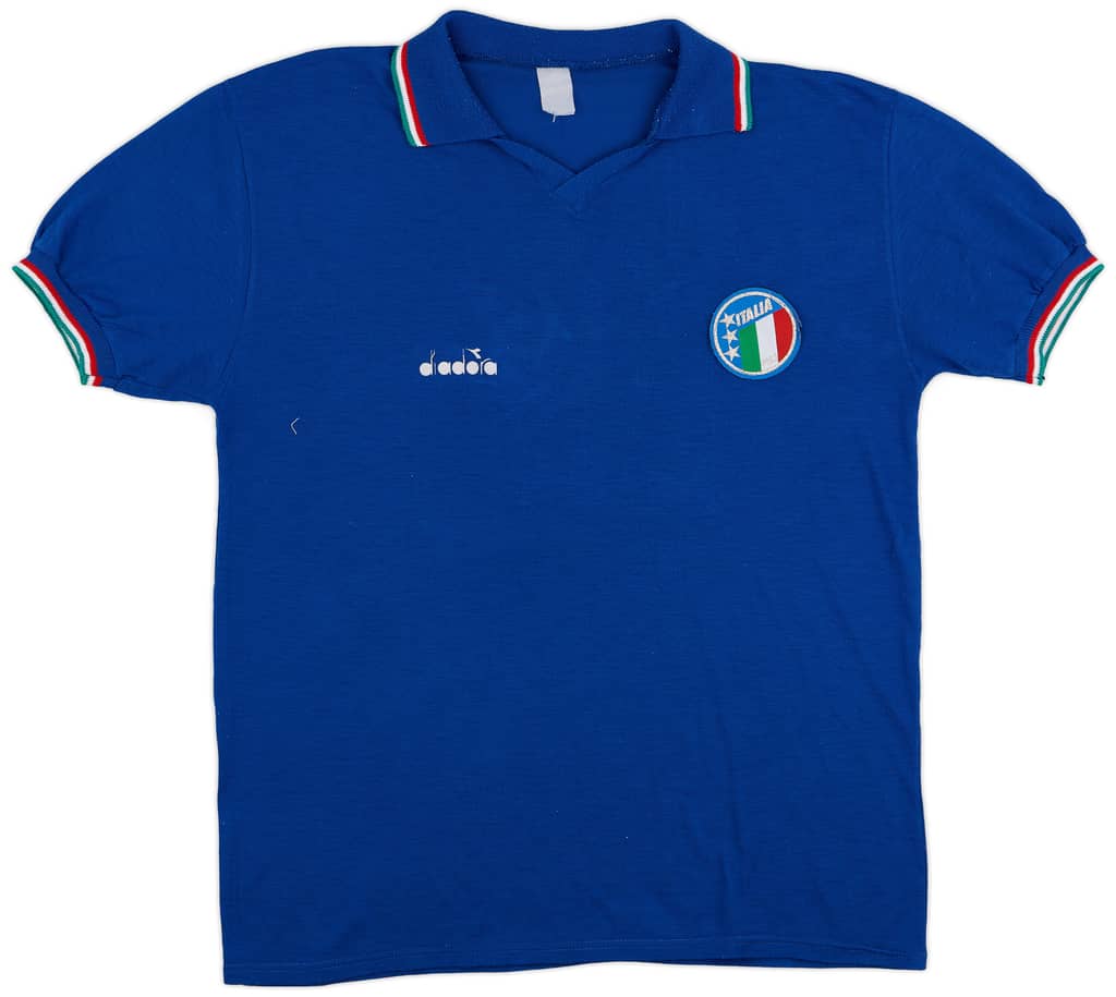 1986-90 Italy Home Shirt - 5/10 - (XL)