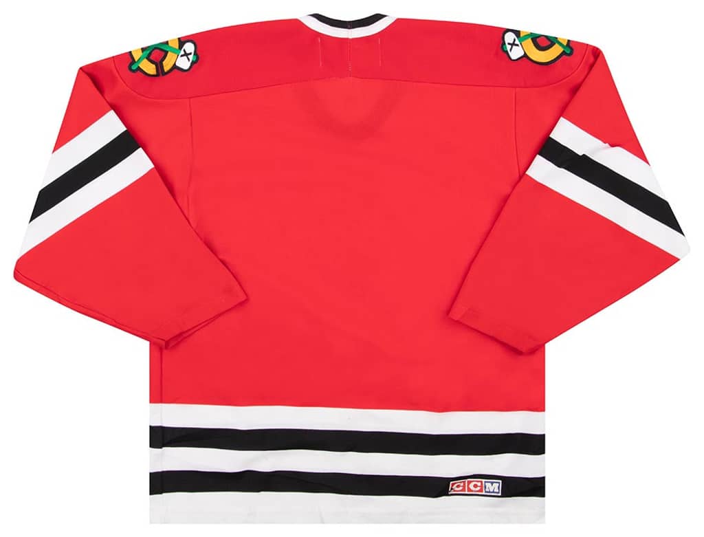 1990-96 Chicago Blackhawks CCM Jersey (Away) M